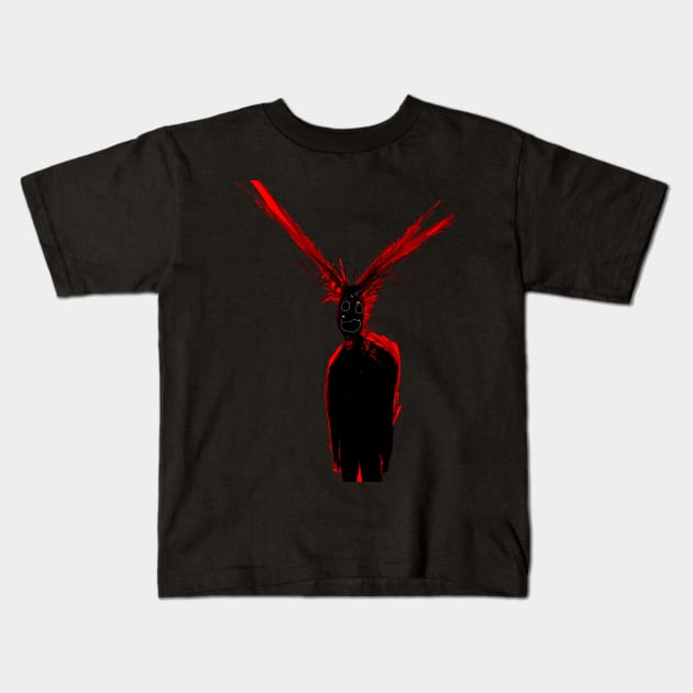 Boom red Kids T-Shirt by Interium